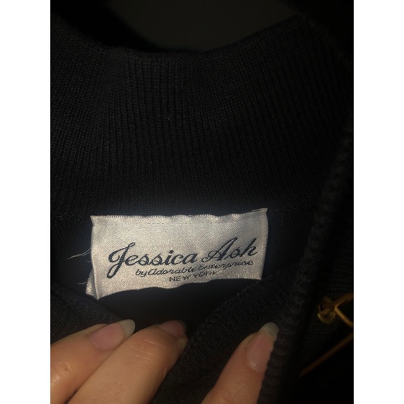 Vintage Jessica Ash safety pin sweater - Picture 3 of 7